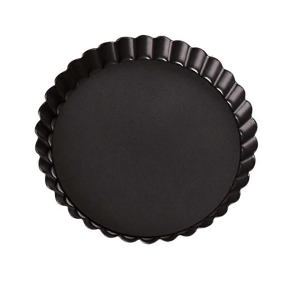 Non-Stick 6-Inch Removable Loose-Base Tart Tray for Baking Creamy Cheese Cakes and Pie Recipes