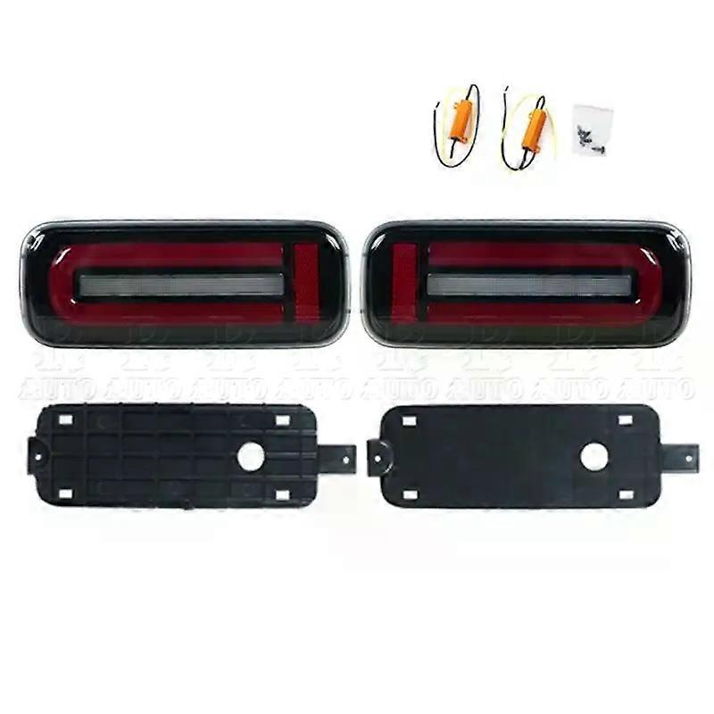 Applies to 1Pair LED Car Rear Bumper Brake Light Stop Lamp Running Light Turn Signal Light Reversing Lamp For Suzuki Jimny JB43 2007-2017