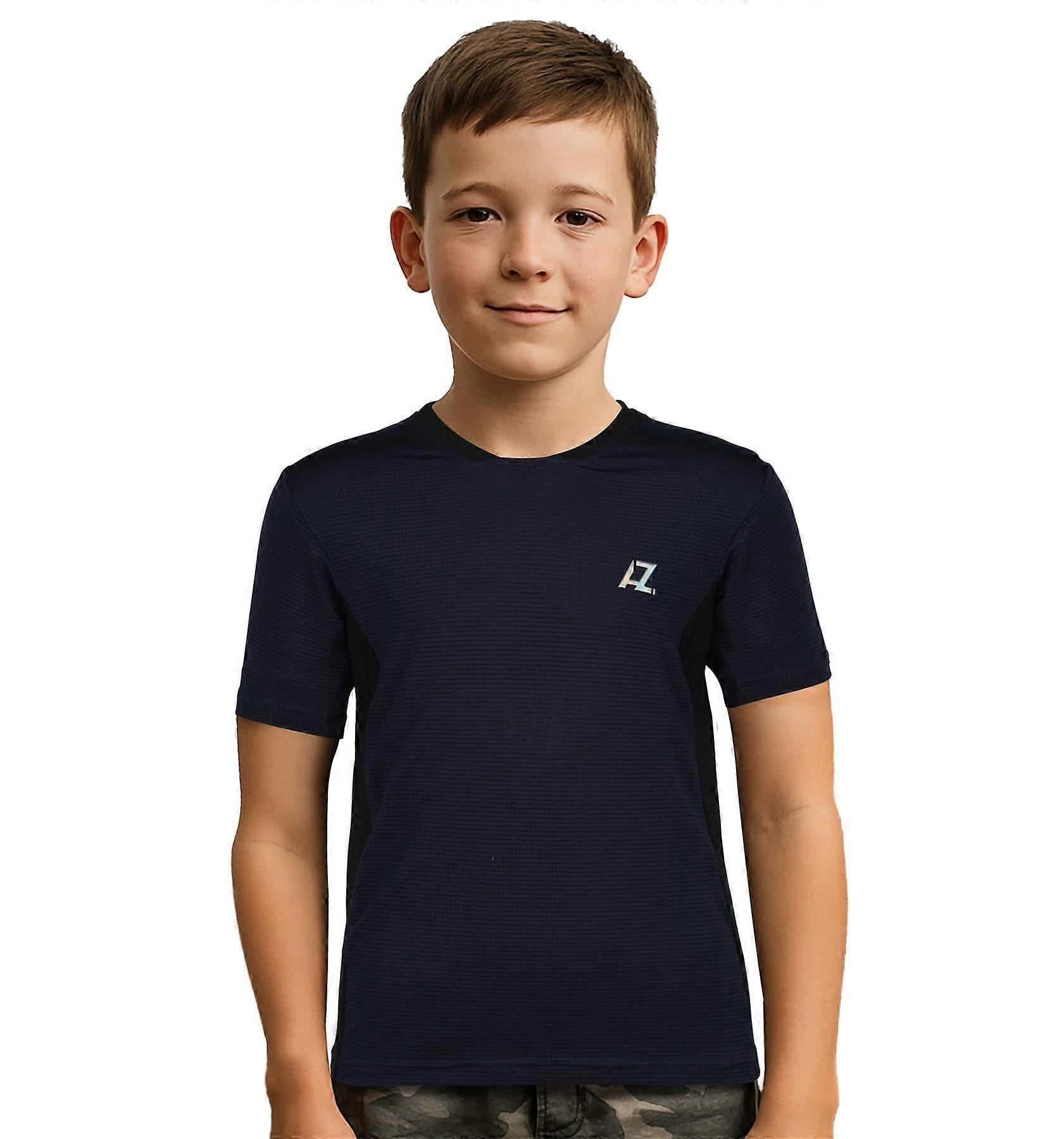 Kids Boys Plain Active Sports Short Sleeves T-Shirt Soft Feel Summer Tank Top