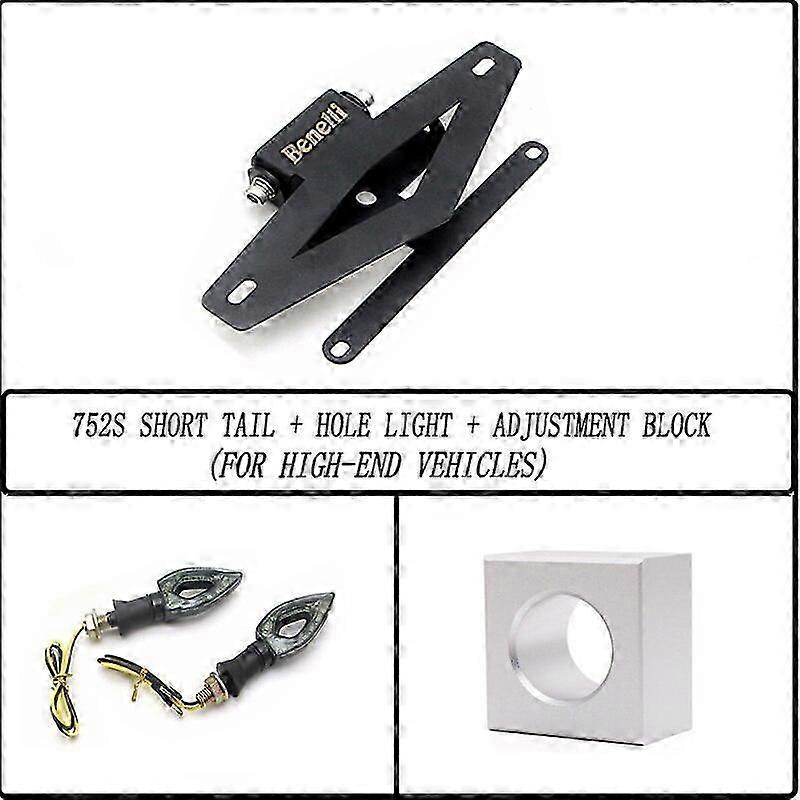 Motorcycle Rear License Registration Plate Tail Frame Holder Bracket ...