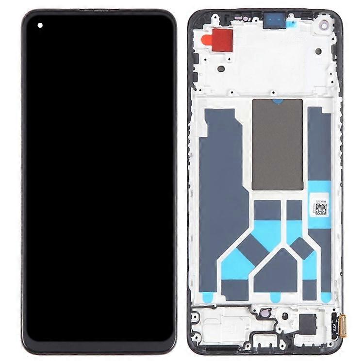 Compatible pour Oppo Reno7 SE 5G OEM Grade S AMOLED Ensemble et numériseur + partie cadre (sans logo)
