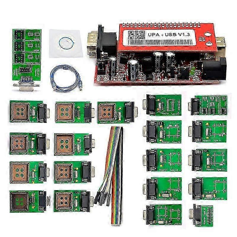 UPA-USB V1.3 Main Unit ECU Chip Tunning UPA USB with 1.3 Eeprom Adapter ECU Programmer