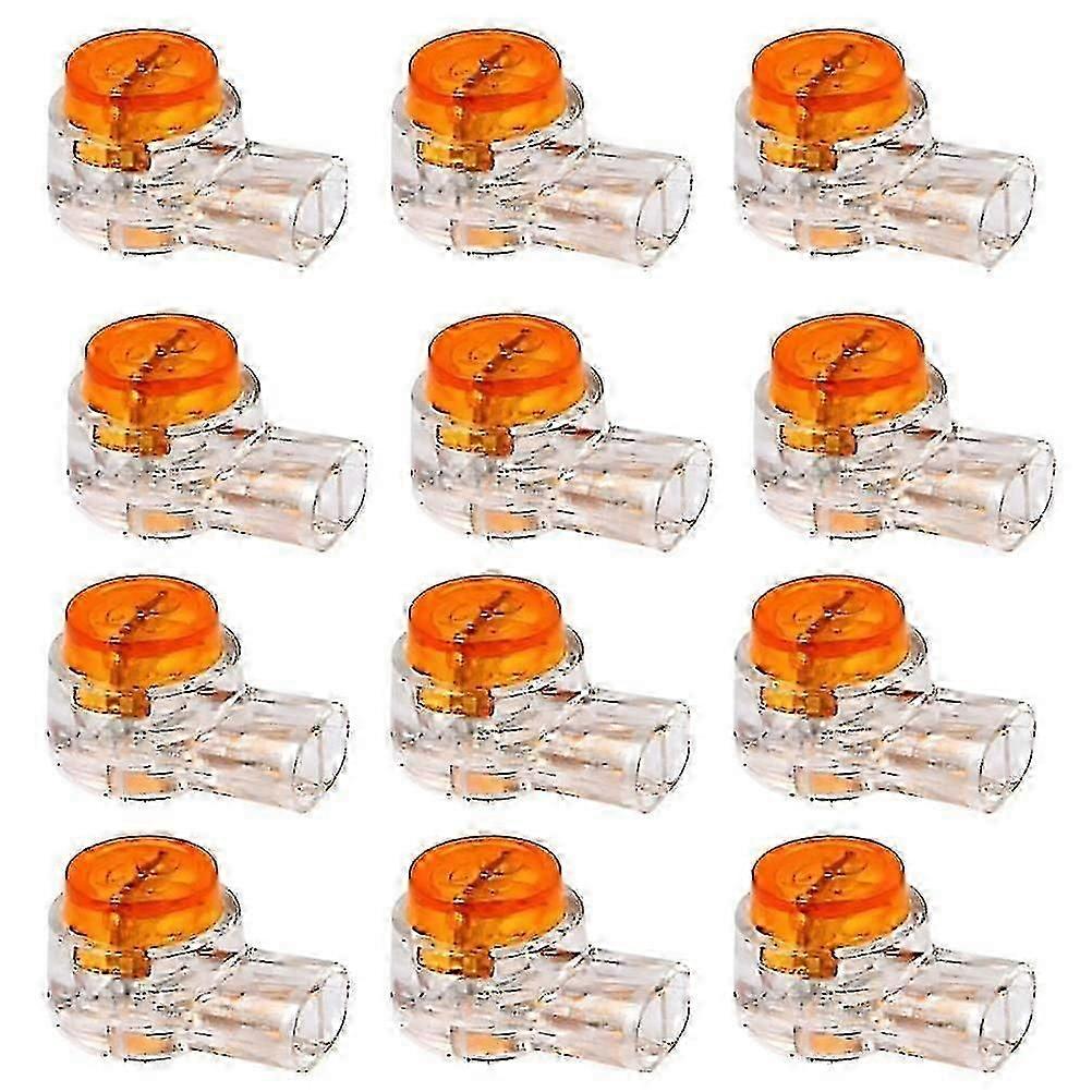 200pcs Cable Connectors K1 Splice Connector with Gel Sealant 2 Wire Terminal Jumper for Telephone and Computer Use