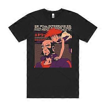 Cowboy Bebop Edward & Jet T-Shirt Japanisches Anime T-Shirt Erhältlich in 6 Größen Style 00781
