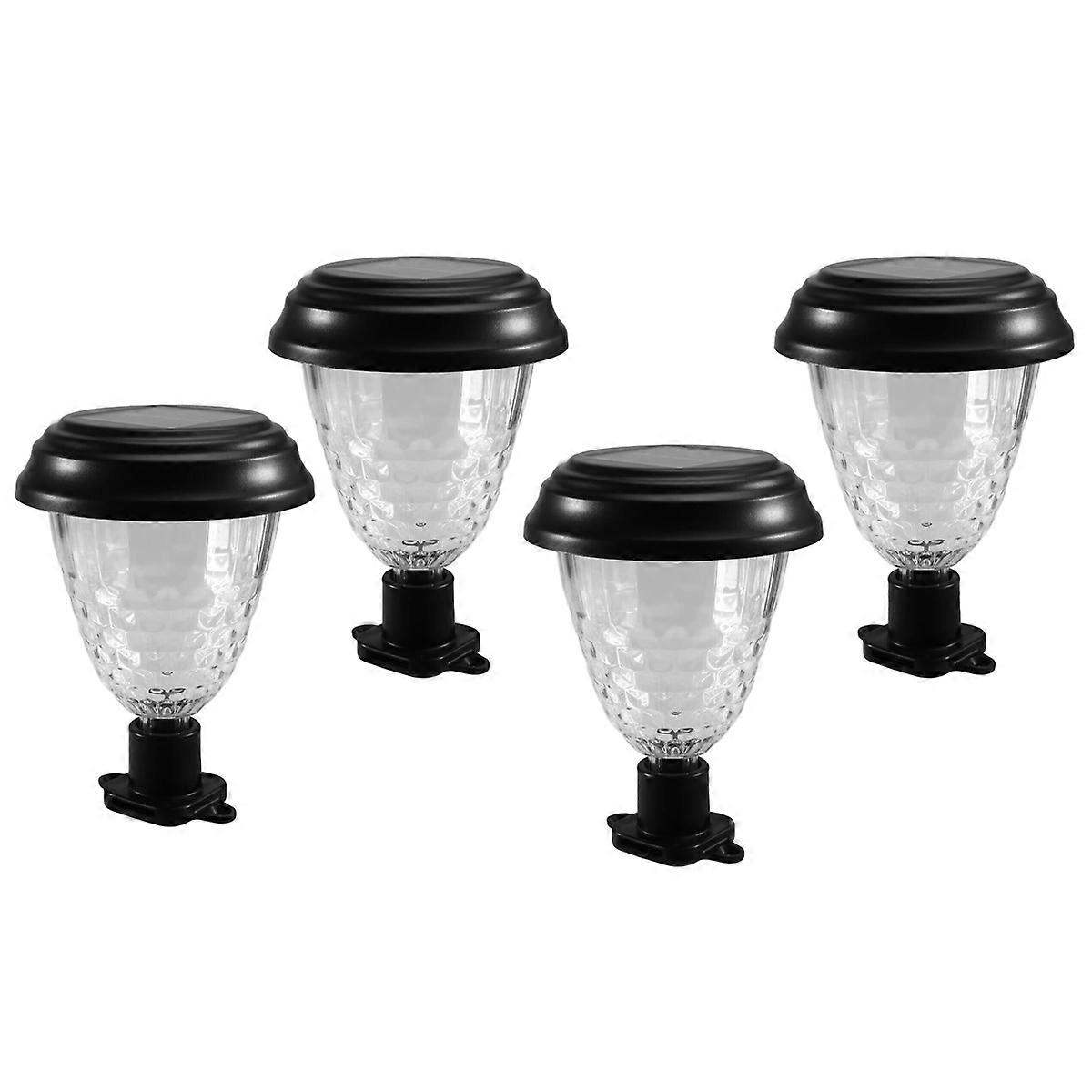 4 Pack Solar Pool Lights for Framed Above Ground Pools, Outdoor