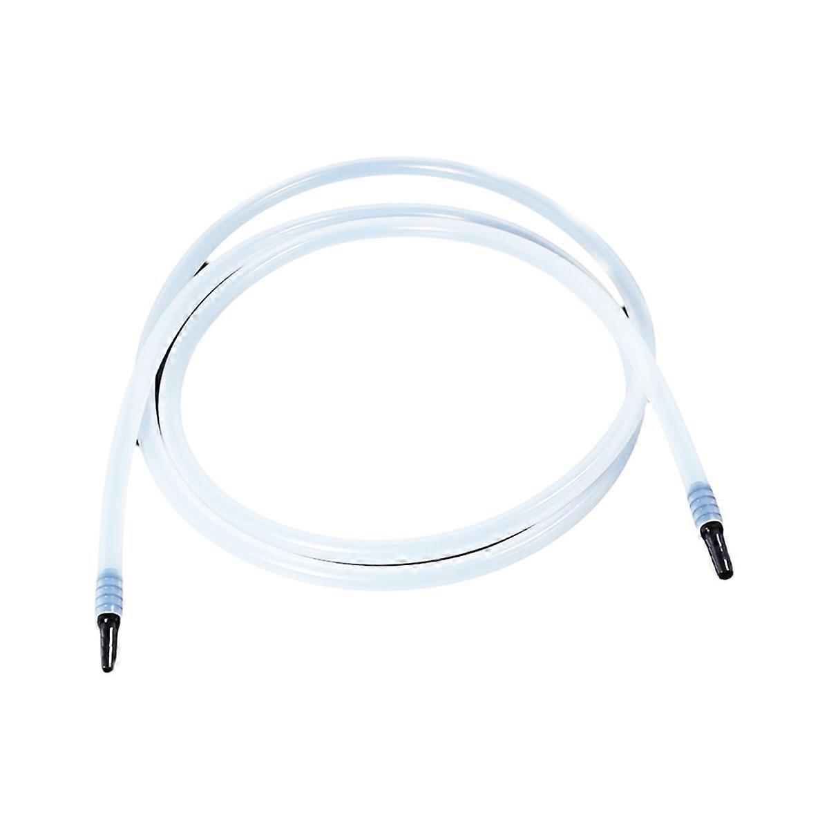 Drain Hose Extension for Nugget & Opal Ice Maker, 1/4 Inch ID Ice Maker Drain Hose with 2pcs Connectors A