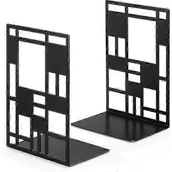 Strong bookends, black, 1 pair