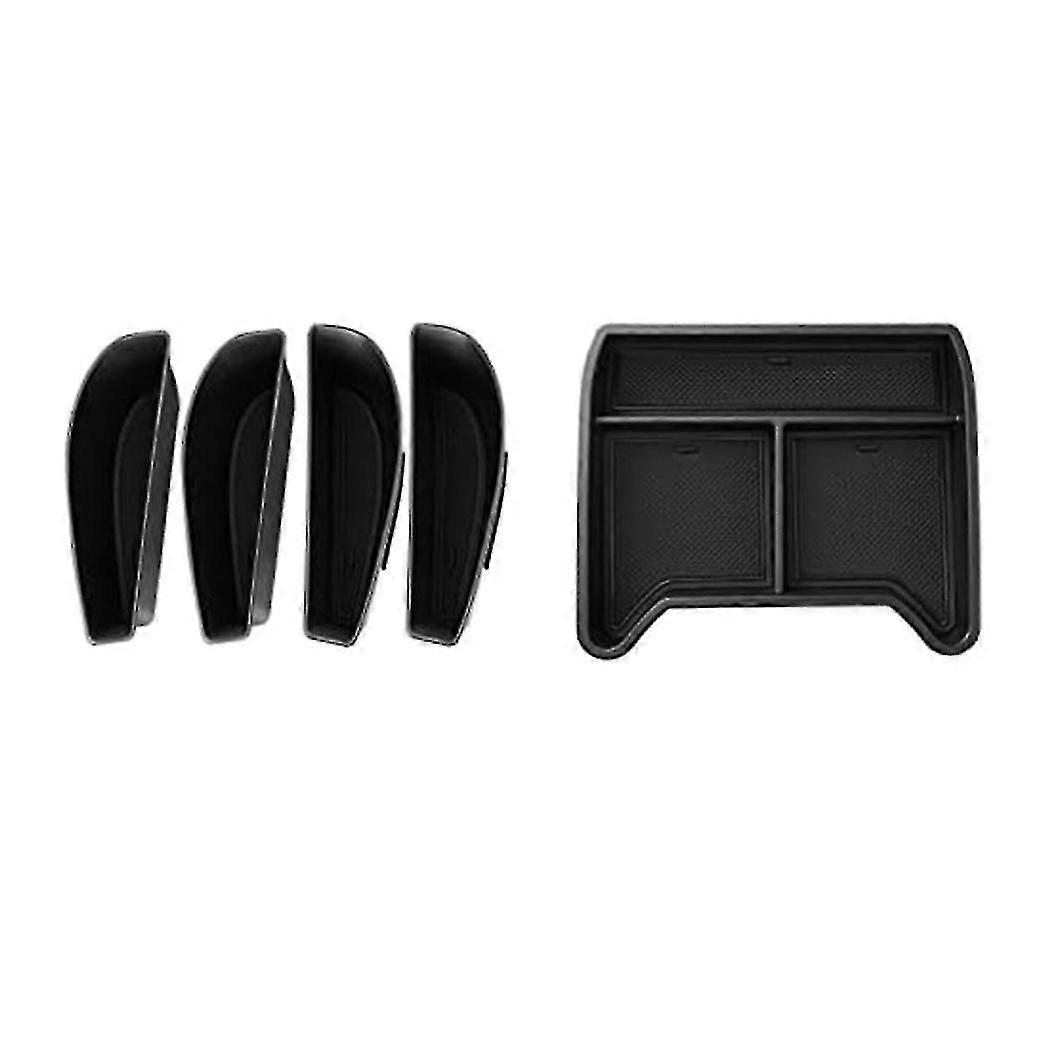For Id.4 Id4 2021-2023 Center Console Storage Box Center Console Bottom Insert Tray Door Side Stora