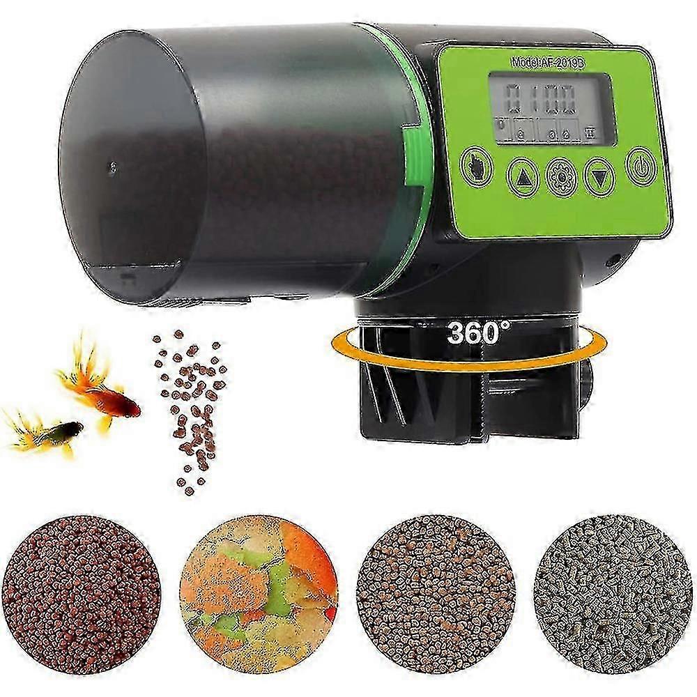 Automatic Fish Feeder - Rechargeable Timed Fish Feeder