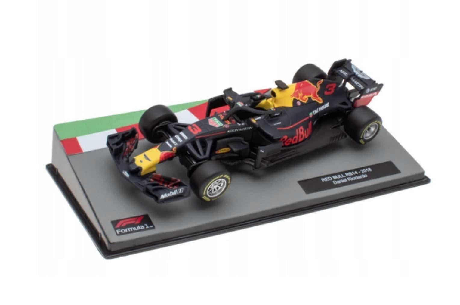Miniature car Formula 1 1/43 Compatible with REDBULL RB14 Daniel Ricciardo 2018 FD131