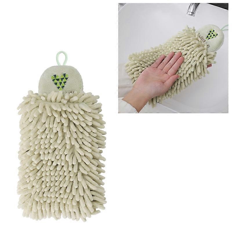 Hand Towel Cartoon Embroidered Quick-drying Hanging Kitchen Towel