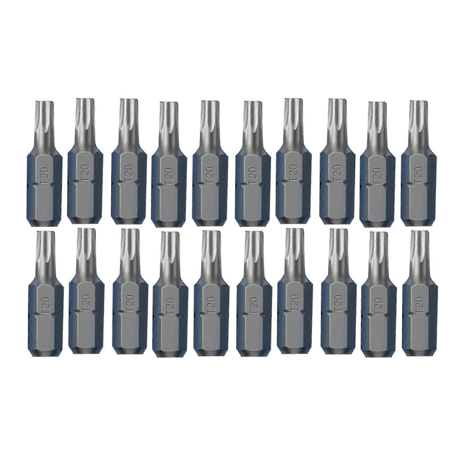 Magnetic Security Screwdriver Bit Hexagonal Spanner Electric Holder Bit Set 1/4" 6.35mm 25mm Length Bit