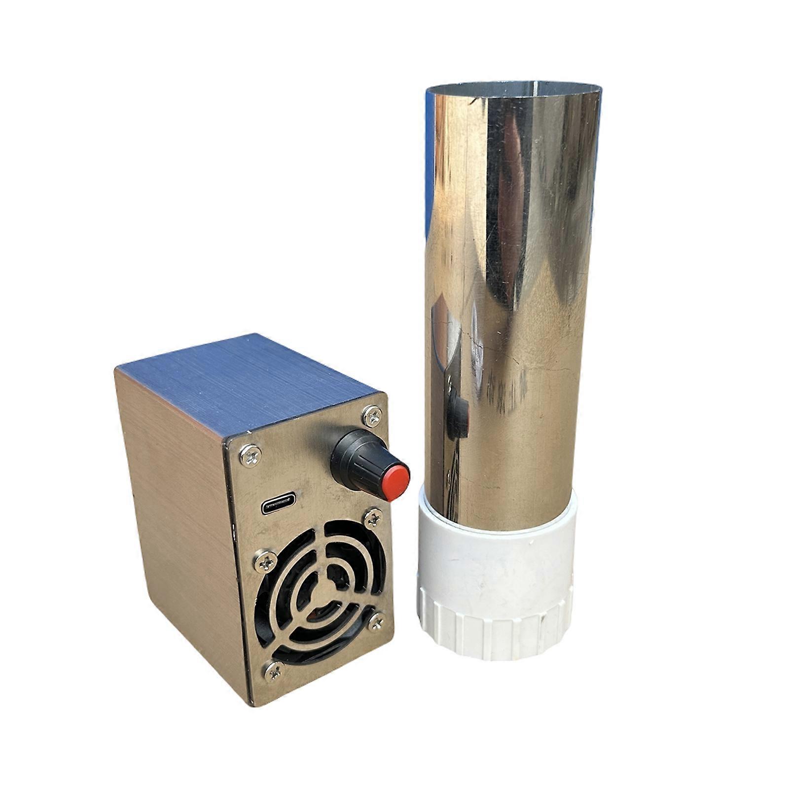 BBQ Fan Blower 20x7.5x4.5cm Large AirFlows USB Powered Fan Variable Speed Controls for Charcoals Starter