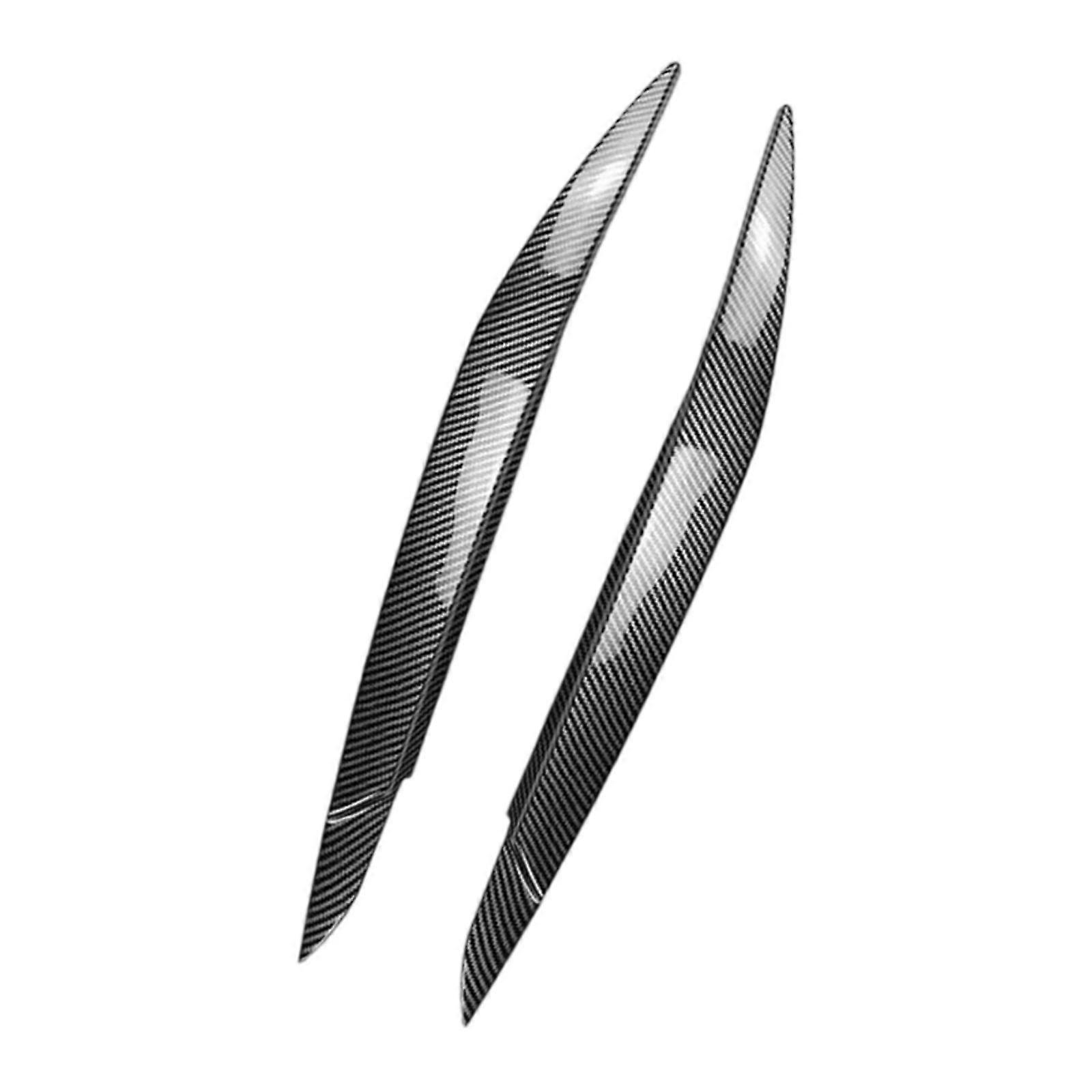 Car Headlights Eyebrows Directly Replace Stickers for BMW E72 2008-2014