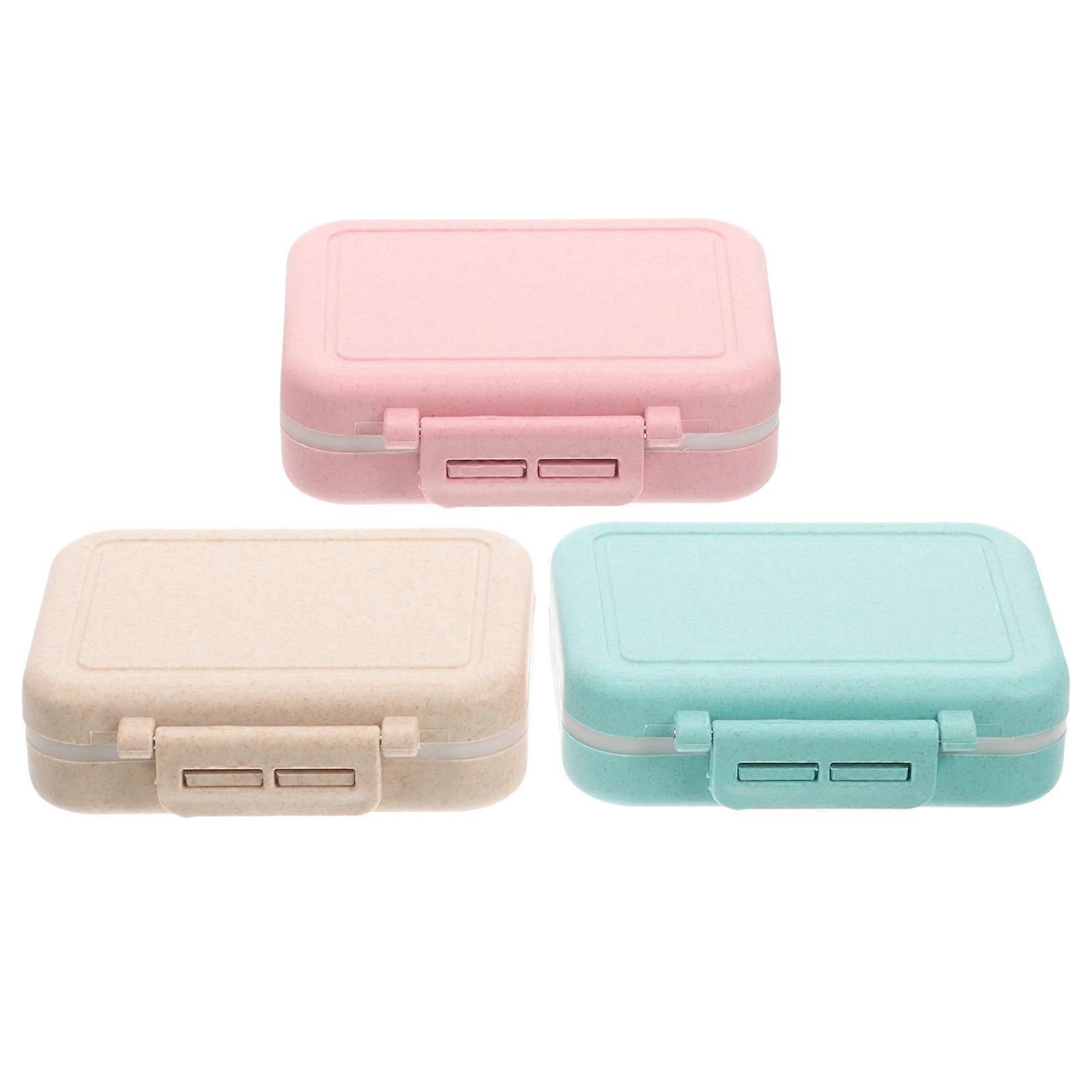 Medicine Case, Small Daily Pill Container Made from PC Material