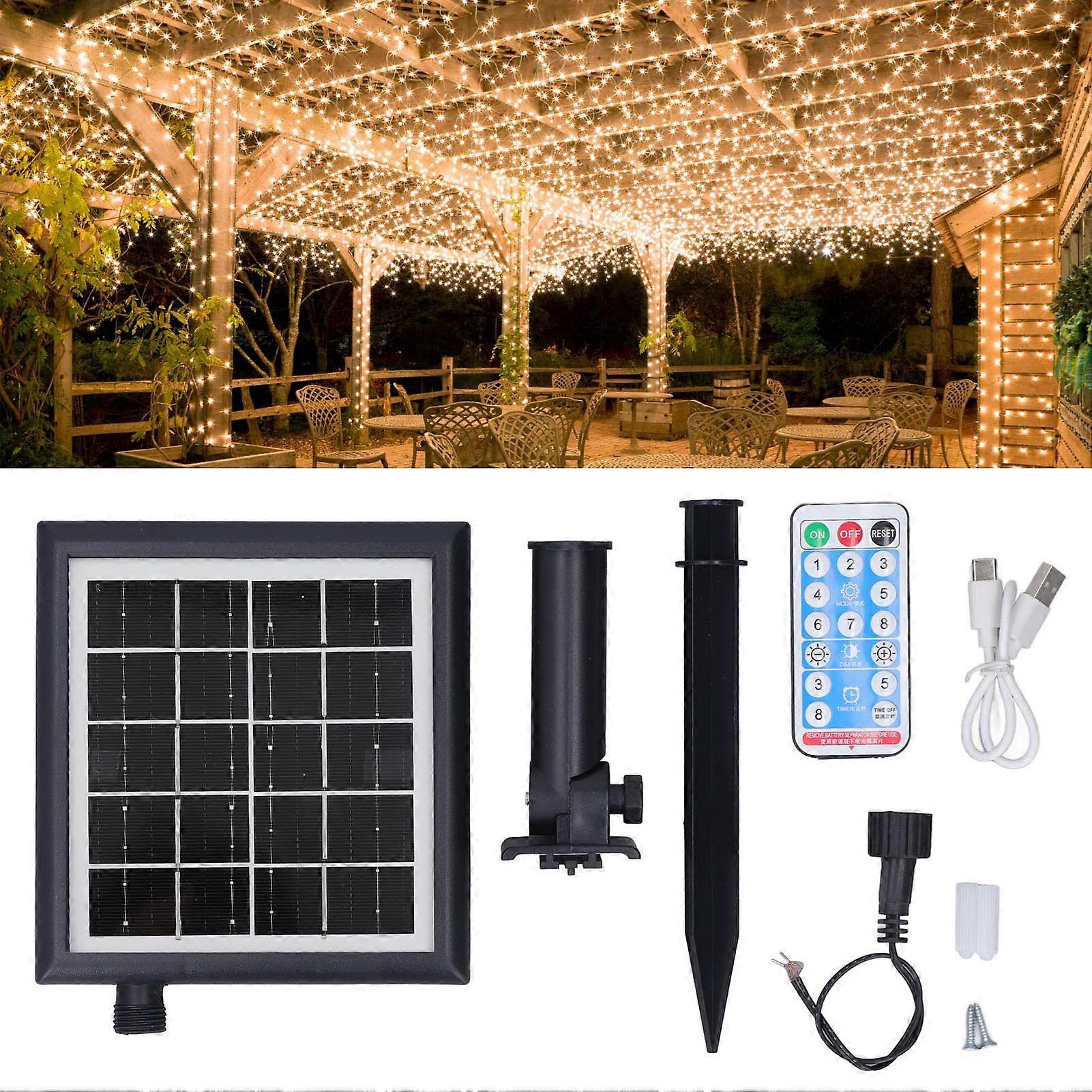 Carte de contrôle de guirlande lumineuse solaire Contrôleur de panneau solaire avec interface de type C Fonction de synchronisation 4,5 V 2,4 W Entrée 3 V Sortie 3 V 