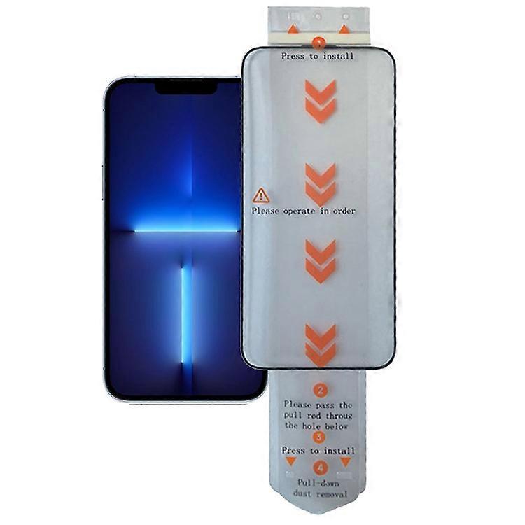 Compatible For iPhone 13 Pro Max Tempered Glass Screen Protector HD Clear (Work with Electric Screen Protector Applicator)