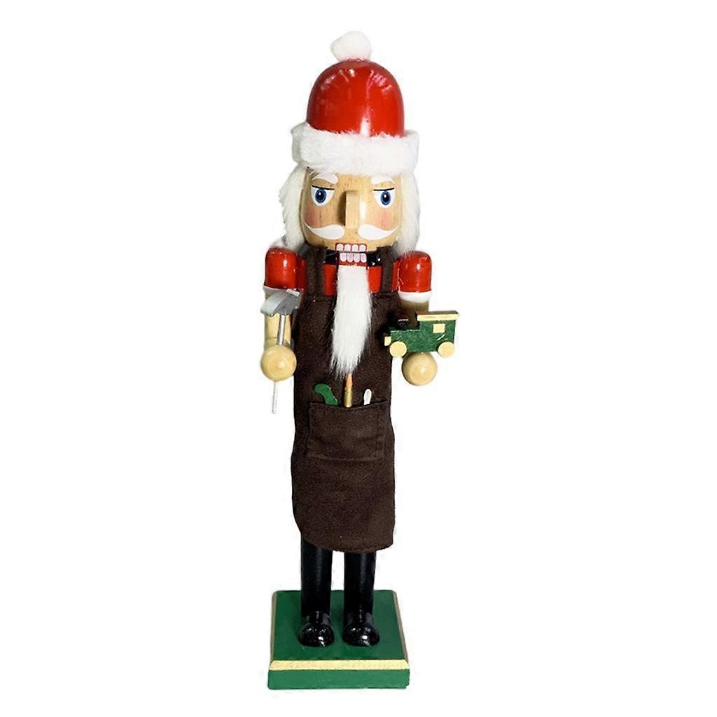 38cm Nutcracker Figures Decorative Classic Nutcracker Soldier Doll Ornament