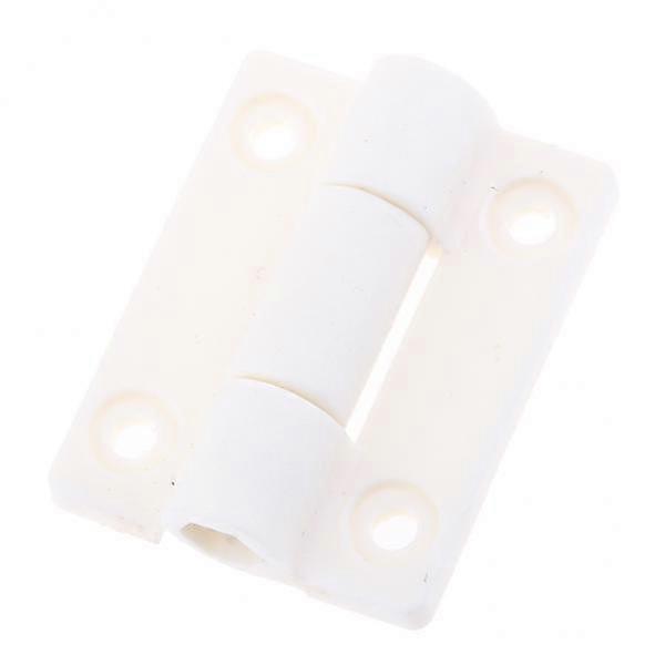 6x 36mm X 30mm 4 Countersunk Holes Position Control Hinge White