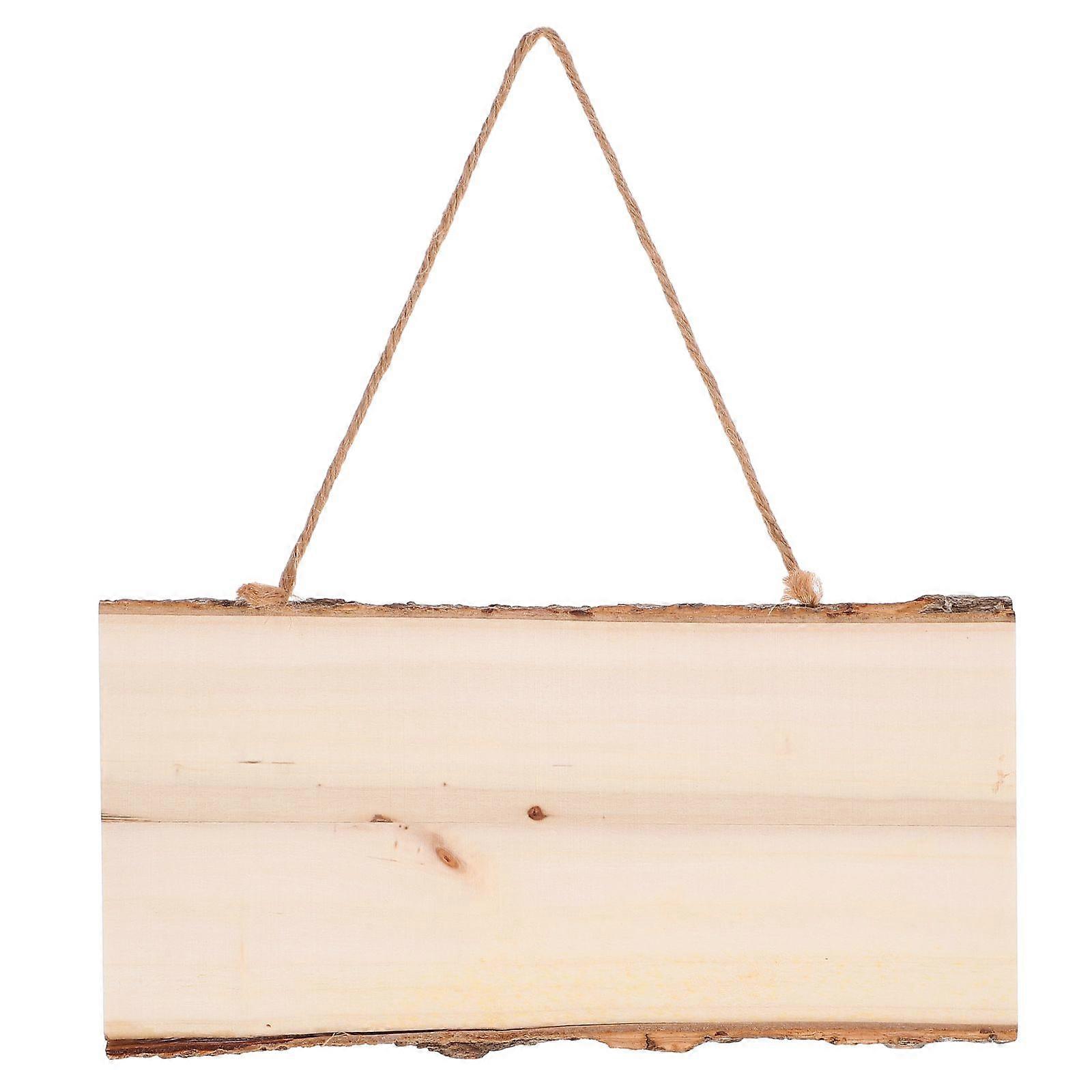 Panneau en bois inachevé Découpe en bois inachevé Plaque vierge en bois