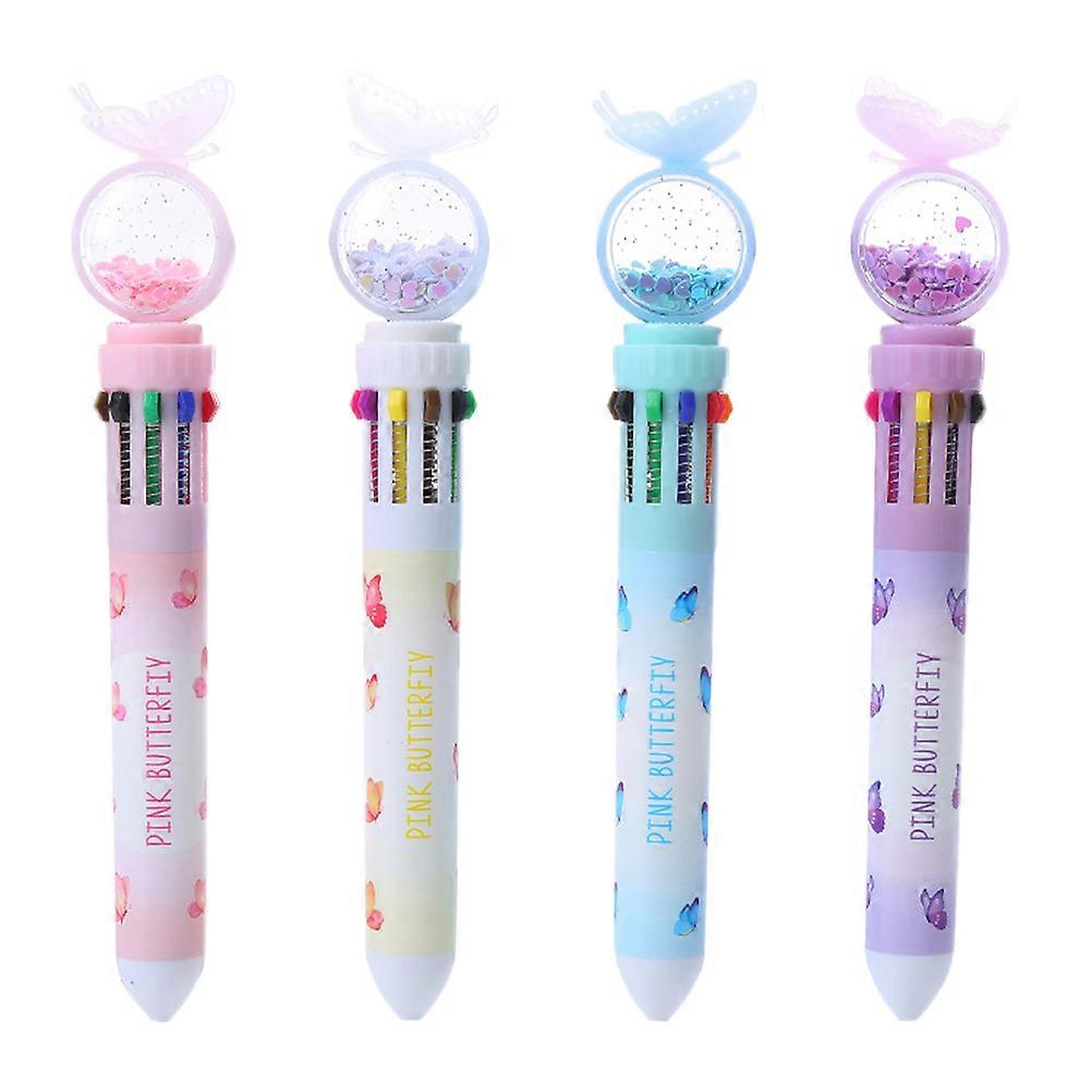 Multicolored Pens For Children Daily Use And present Giving 4Pcs