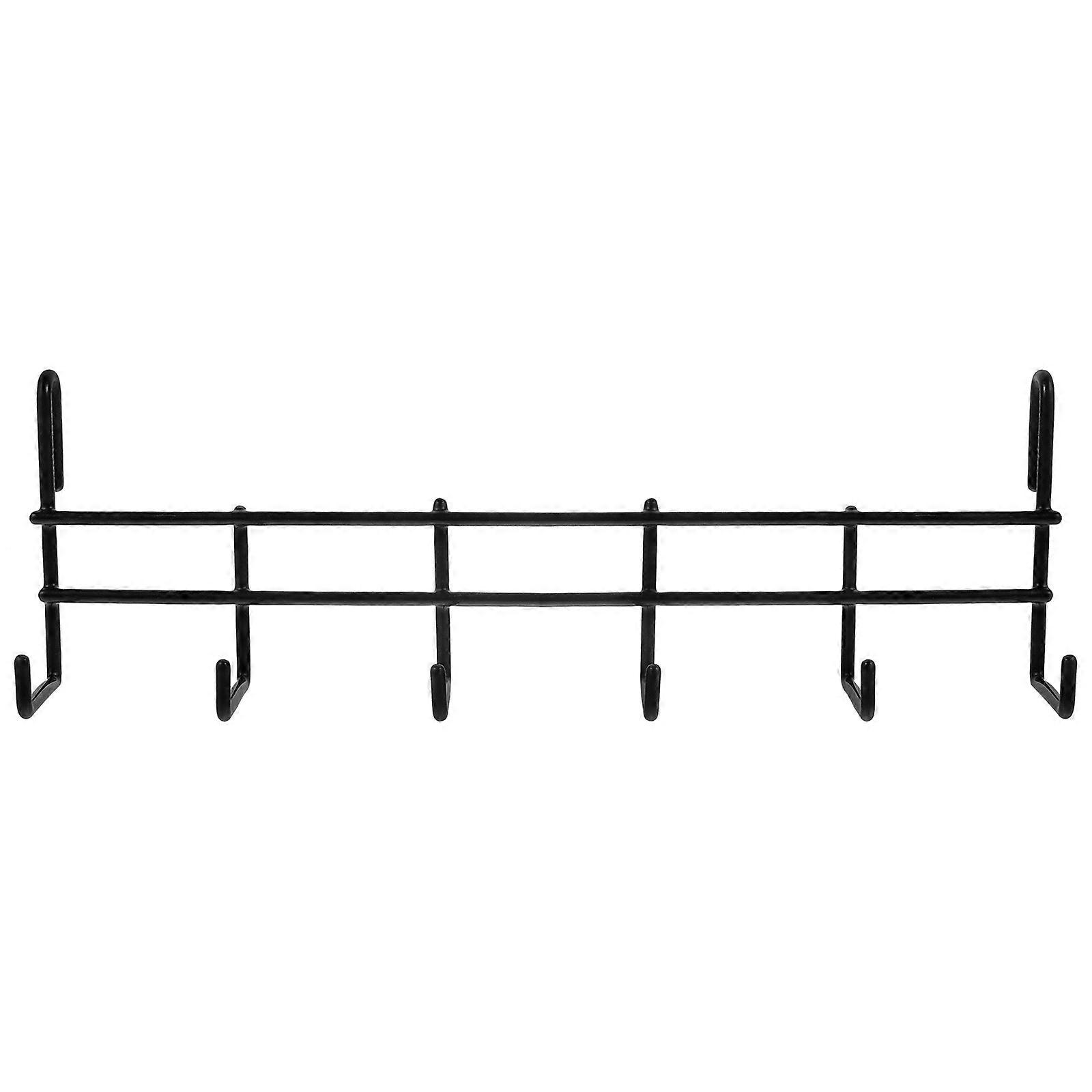 Heavy Duty Metal Wall Mount Garage Storage Organizer Hooks Rack for Garden Tools Easy Installation Multi Functional Tool Storage Solution