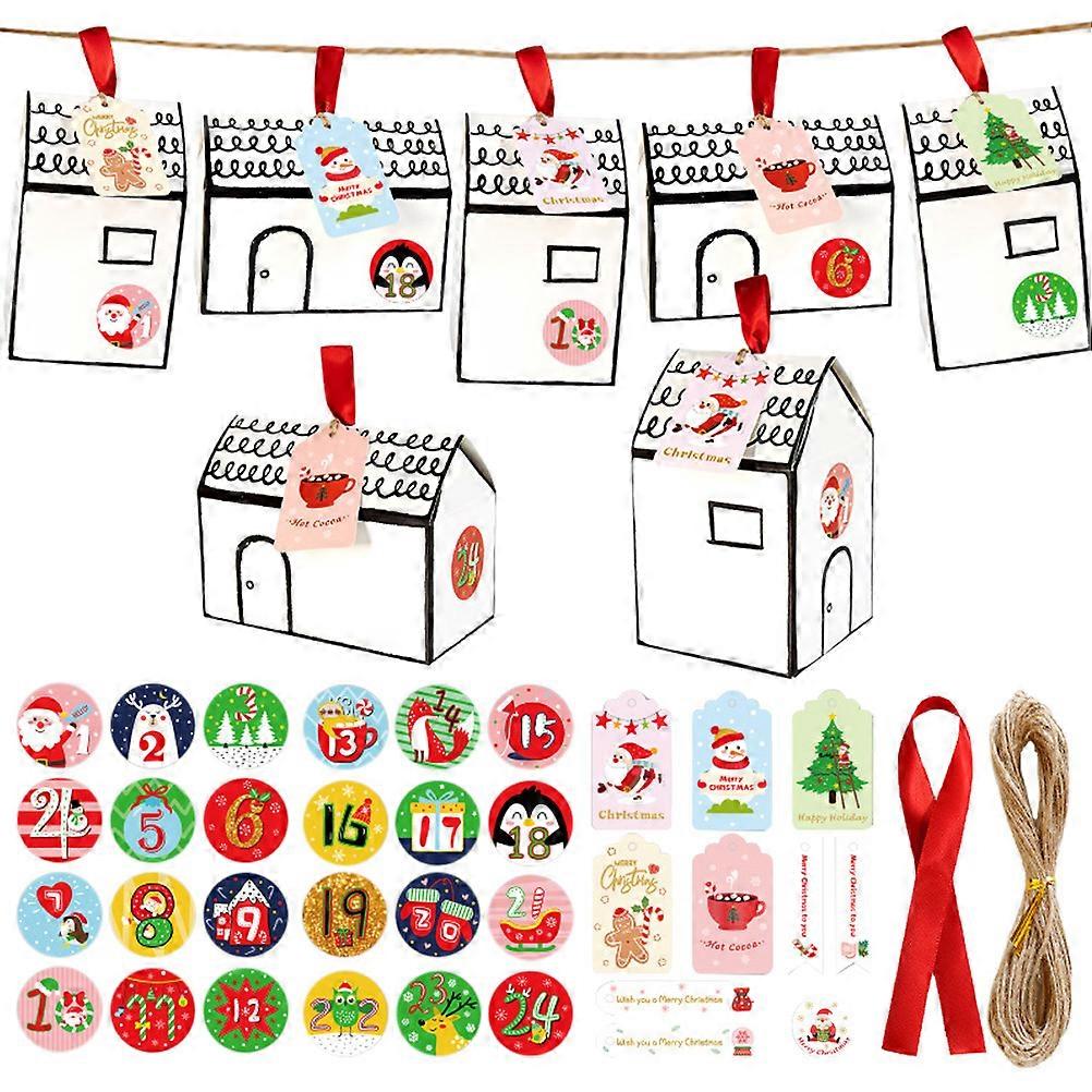 Candy Boxes For Homemade Candy Decorative Items Polyester Material present Packaging 24Sets