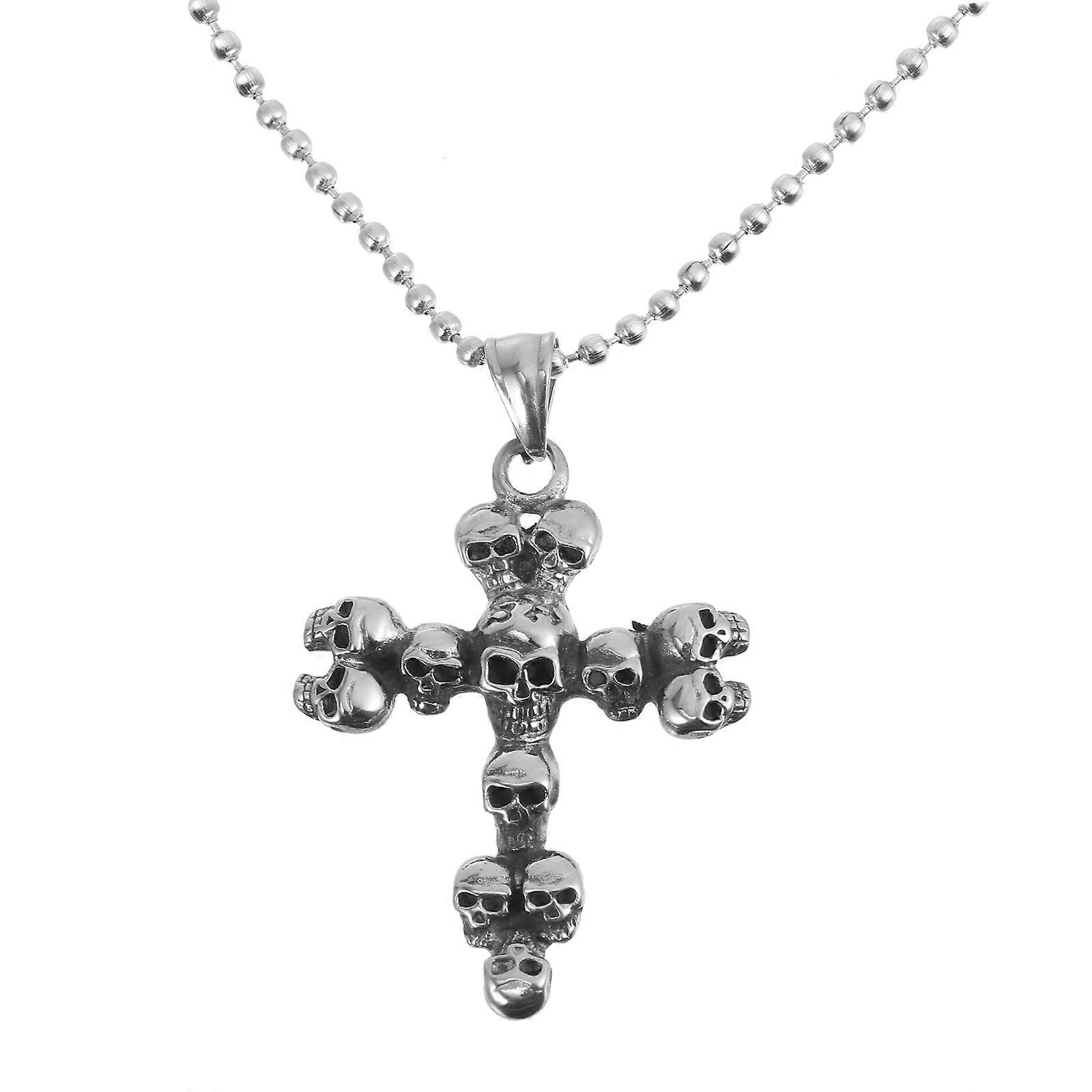 Creative Skull Necklace Featuring Unique Pendant Design, Ideal for Parties