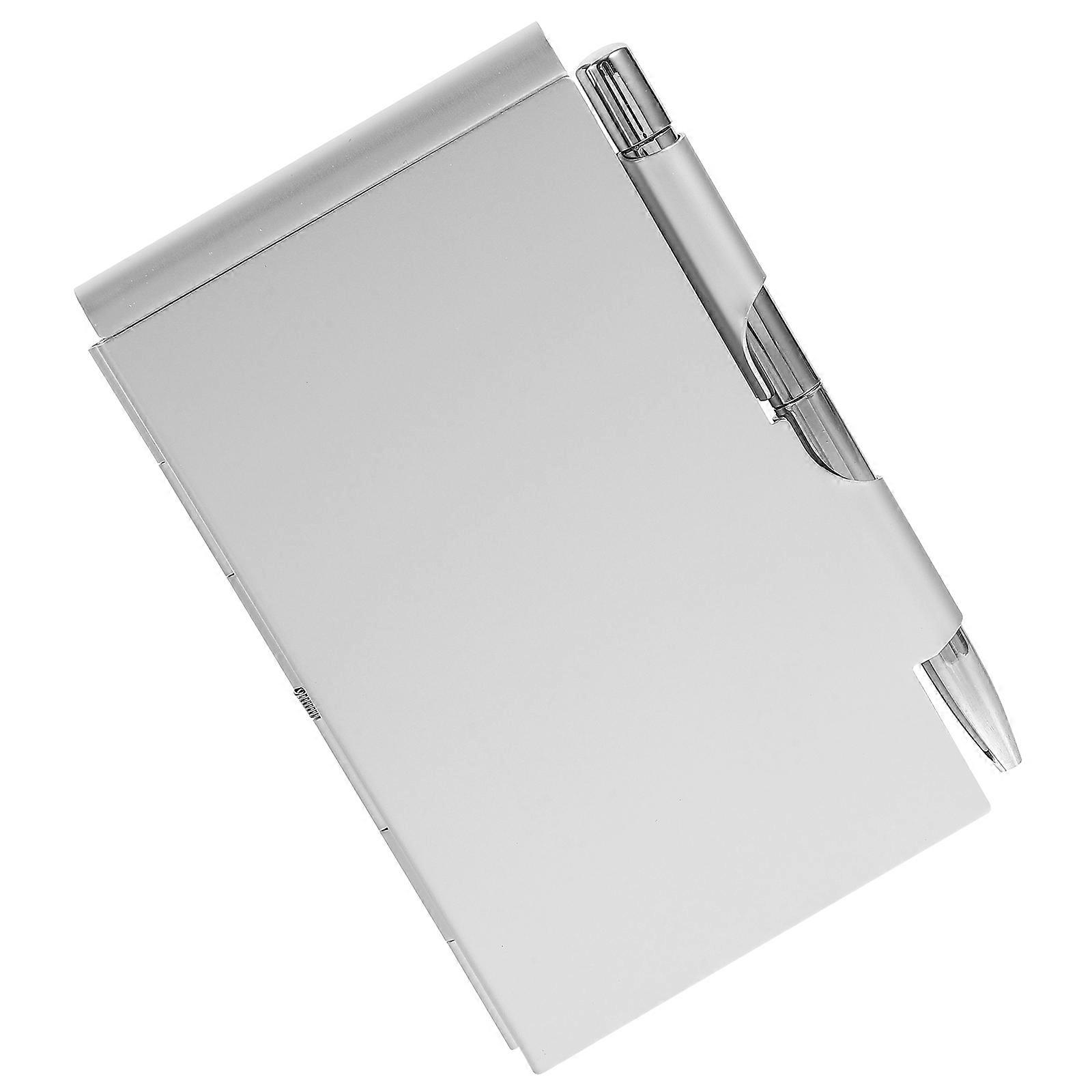 Mini Notebook With Pen For Students Creative Recording Drawing Orange 1Pcs