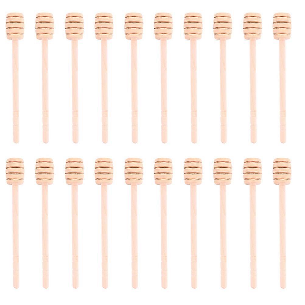 20pcs Honey Dipper Stirring Sticks – Reusable Kitchen Utensils with Smooth Handle for Honey, Jam, and Jars – Easy to Wash, Family Friendly Design