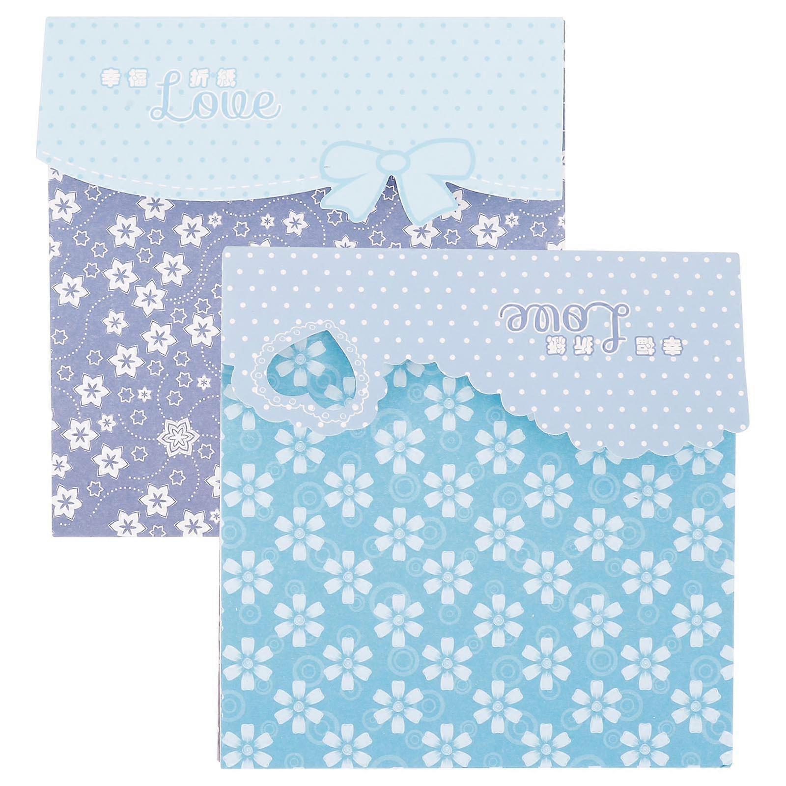 Crafts Folding Paper Creative Origami Paper Handcraft Style For Children's DIY Materials Assorted Color 14.50X14.50CM 2 Sets of 72Pcs
