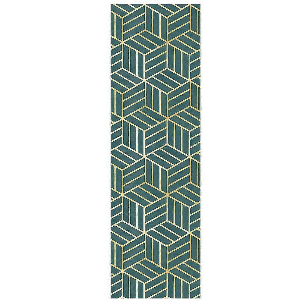 Decorative Wallpaper Home Decoration Wall Stickers PVC Material Geometry Shape Non-Slip 117.90X17.68X0.04INCH 1Set