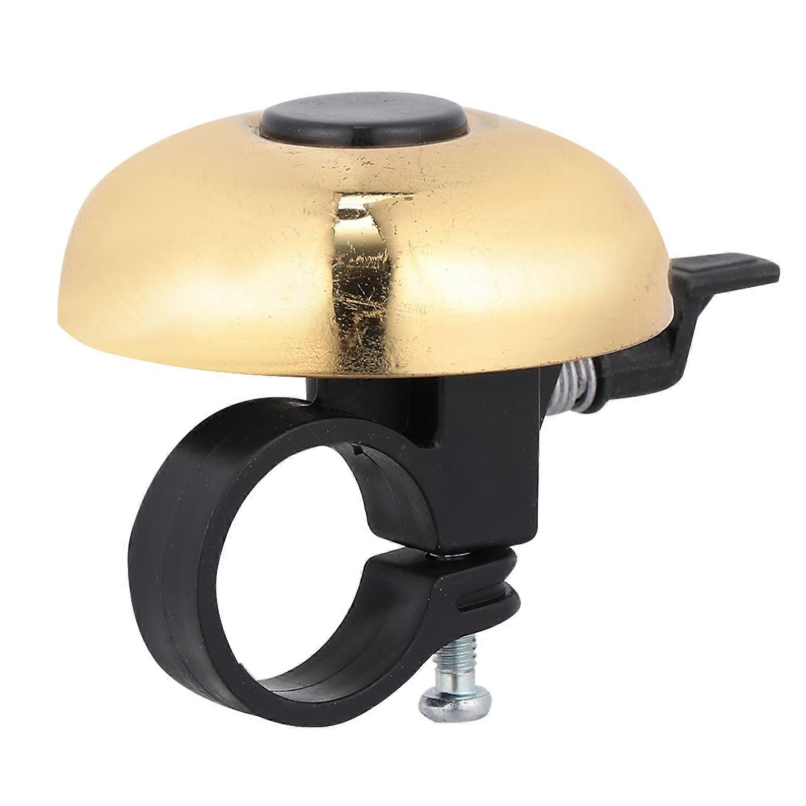 Retro Design Loud Clear Sound Bike Bell for Mountain and Road Cycling – Easy Install Handlebar Horn Safety Warning Accessory for Bicycles