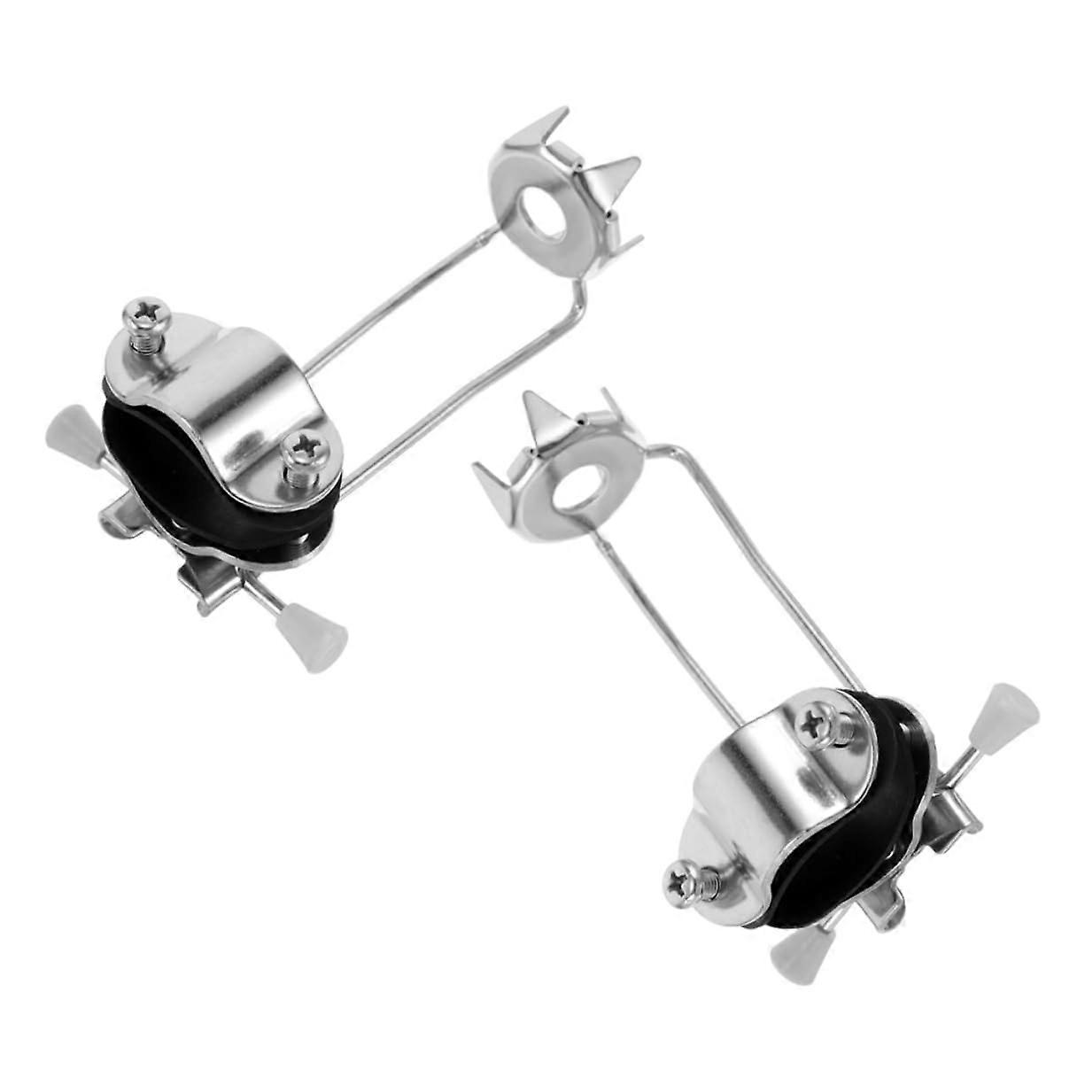 2 pieces walking stick ice claws nonslip claws for seniors attachment for walking sticks and crutches to tall for snow and outdoor activities