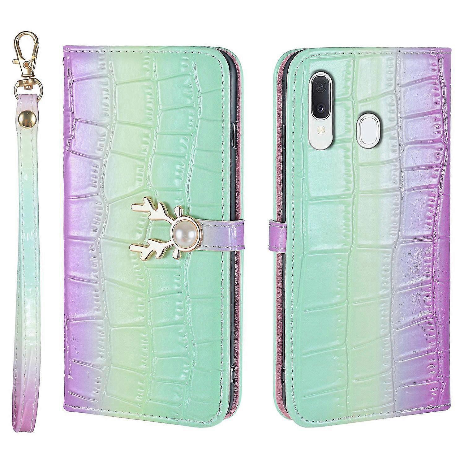 Pour Samsung Galaxy A40 Coque de téléphone avec sangle