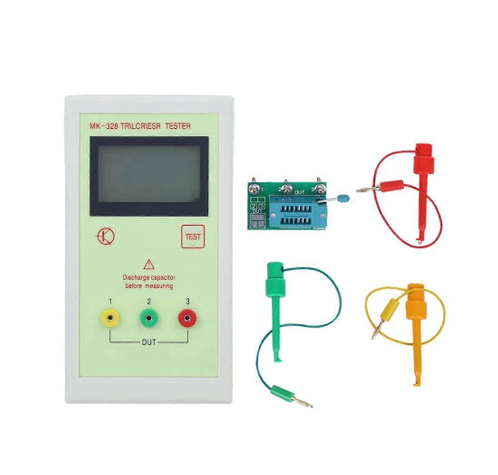 MK328 Transistor Tester, Handheld Capacitance Resistance Tester Components and Spare Parts
