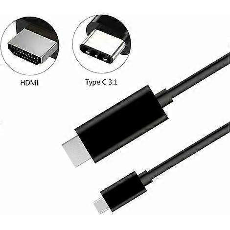 Hizek USB Typ C auf HDMI Kabeladapter