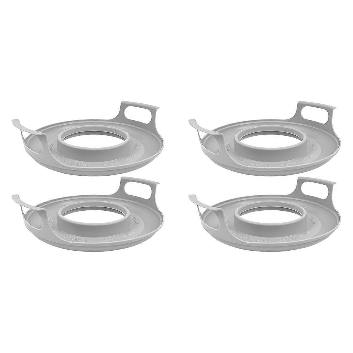2 Pack Microwave Bowl Holder with Handles - Microwave Cool Plate