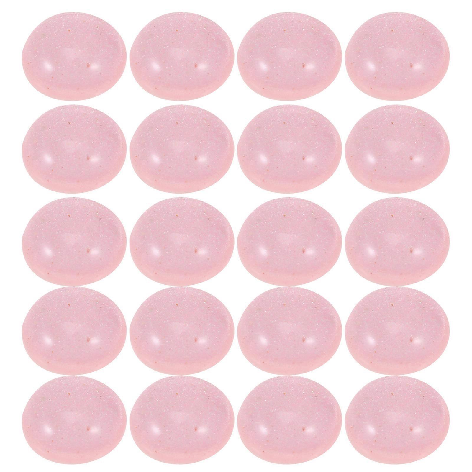 100pcs Semicircle Shape Resin Charms for Sky Ornaments and Decors