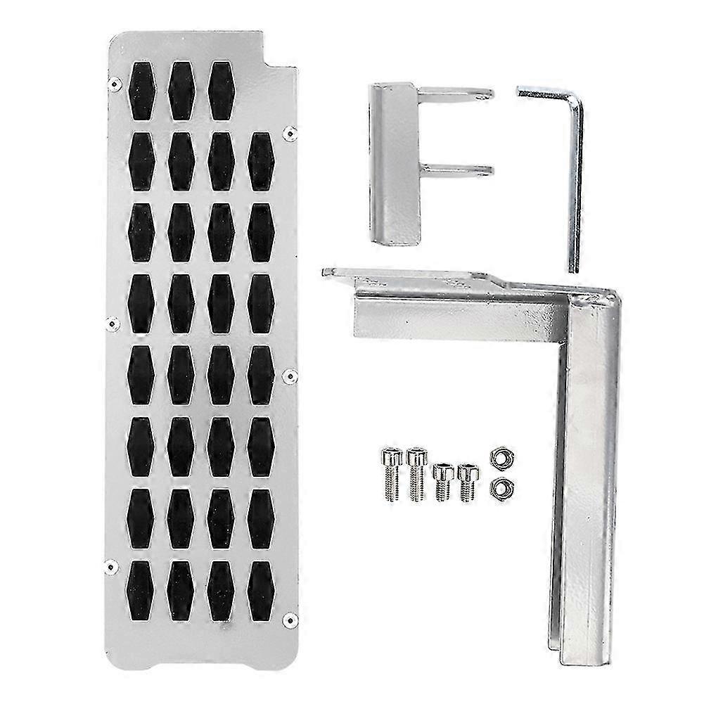 Metal Car Left Side Foot Rest Pedal Anti Slip Pad Compatible with a Certain Brand Wrangler