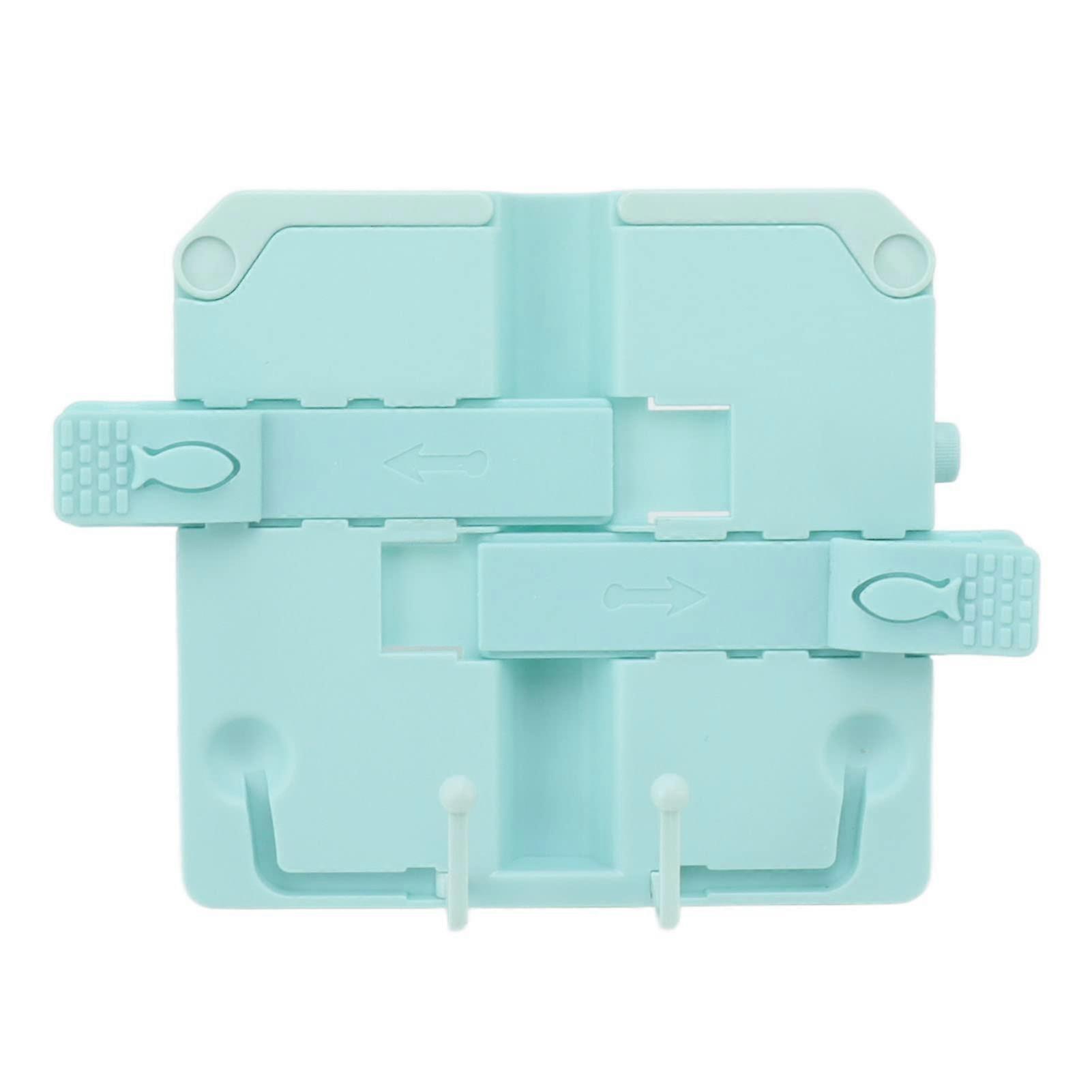 Foldable, Portable, ScratchResistant ABS Book Holder for Desk, Blue