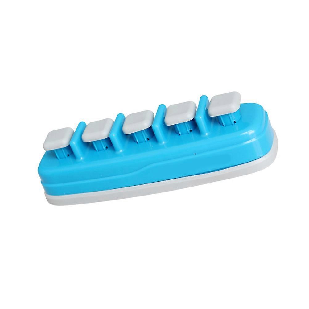 Piano Finger Trainer Blue Hand Strengthener for Musicians & Athletes – Enhances Flexibility, Mobility & Grip Strength – Durable Design for Daily Use