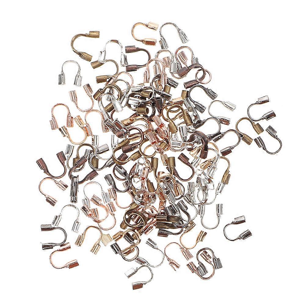 U Shaped Wire Protectors for Jewelry Making 800pcs Cable Guards for DIY Bracelets, Necklaces & Craft Accessories