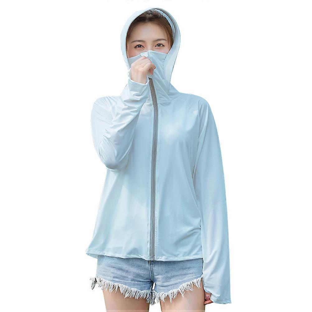 Sun Screen Cloak for Sun Protection 1Pcs Blue