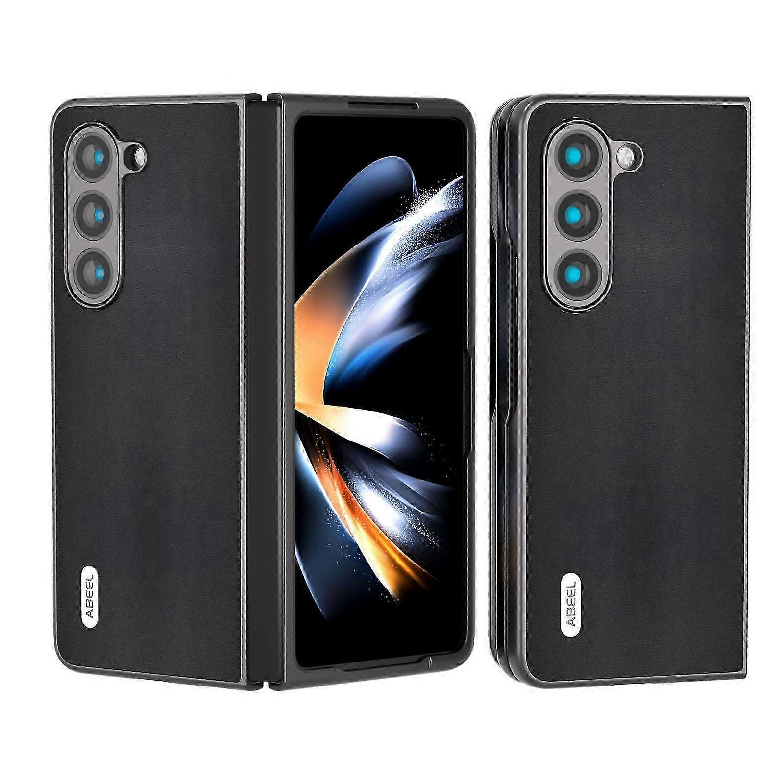 for Samsung Galaxy Z Fold 5 Case, Z Fold 5 Leather Case Ultra-Thin Shockproof Cover Case for Samsung Z Fold 5 2023