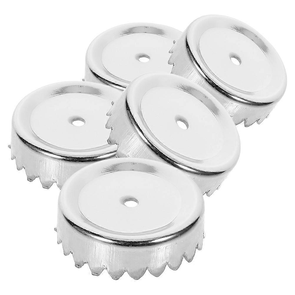 Soap Shelf Caps Stainless Steel Soap Holder Parts Wall Mountable Silver 2.10X2.10X0.50CM Magnetic Soap Fixing 5Pcs