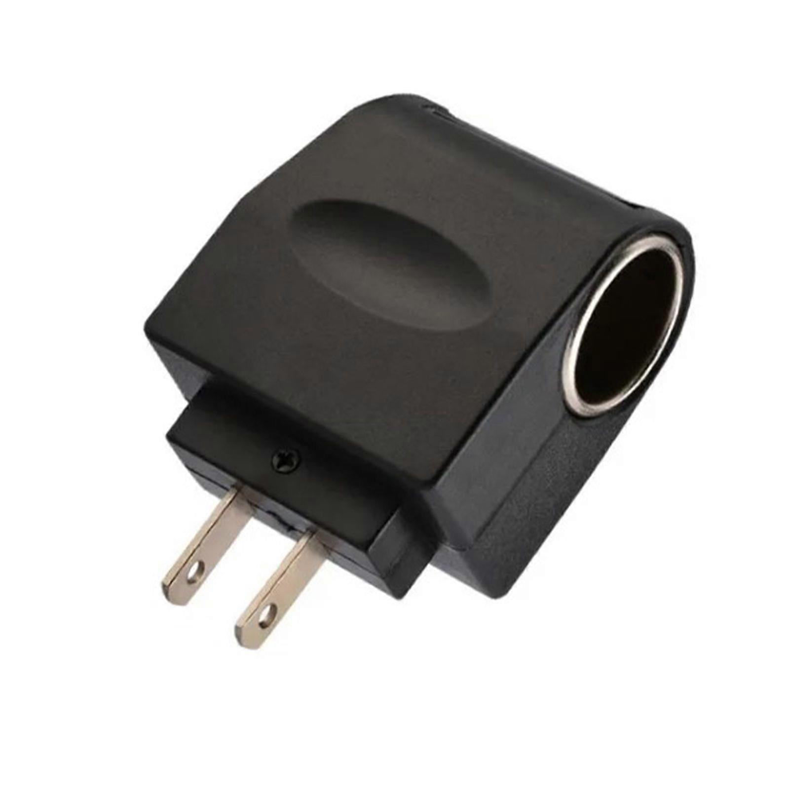 110?220V AC to 12V DC Adapter Efficient Plug and Play Car Cigarette Lighter Converter US Plug