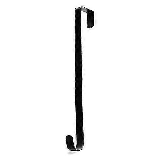 Door Back Hook Simple Installation Smooth Surface Anti-slip Multi-purpose Wreath Hanger Door Garland Hook