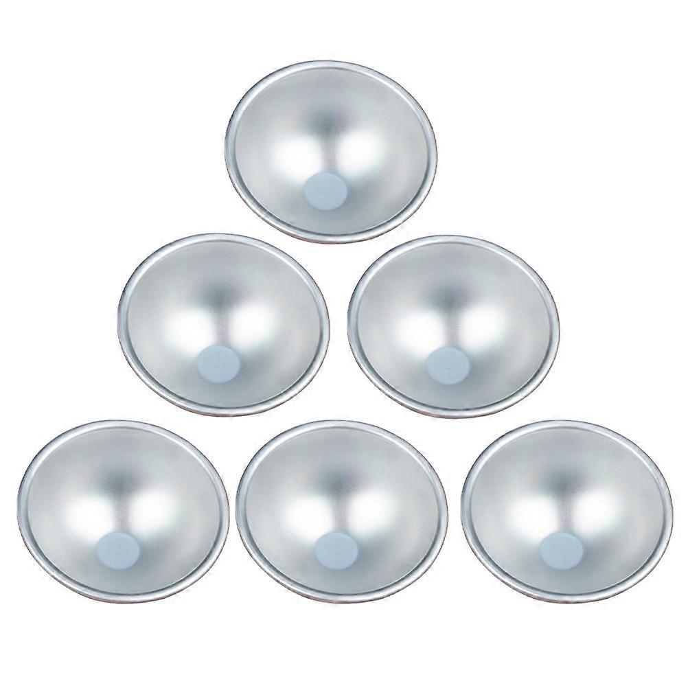 Nonstick Baking Molds Mini Cake Molds For Baking Heat Conductivity Uniform Baking 6Pcs Home Baking Pudding Cakes