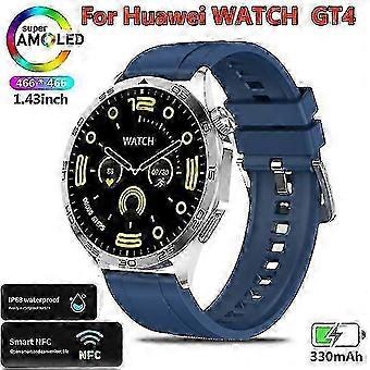 Watch GT4 For Huawei Smart Watch Adult GPS Tracker 1.43 Inch 466*466 HD Screen Always Display Bluetooth Call Smartwatch New